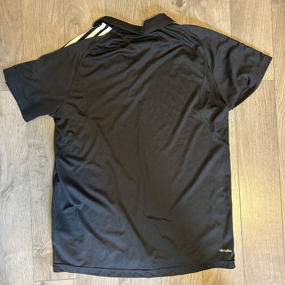 Large Classic Adidas Black Polo - Picture 3 of 3
